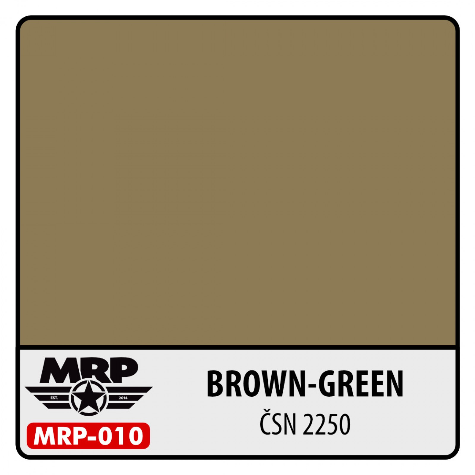 MRP-010 Brown Green ČSN 2250