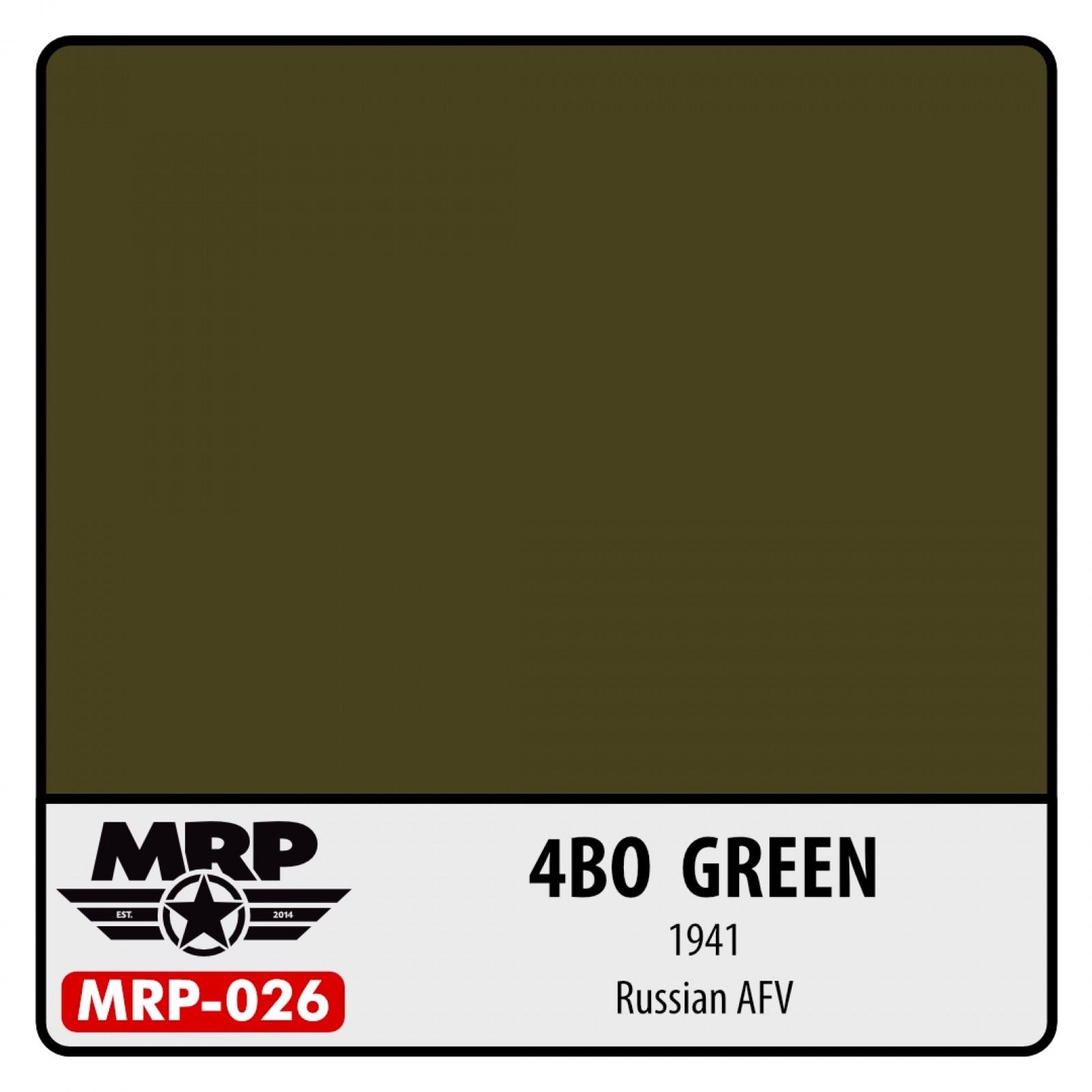 MRP-026 4BO Russian Green (1941 Russian AFV)