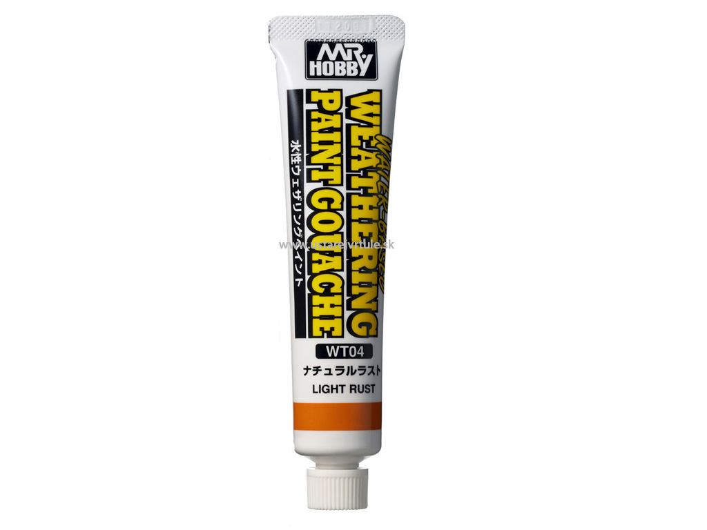 Mr.Hobby Water-based Weathering Paint Gouache LIGHT RUST (20ml)