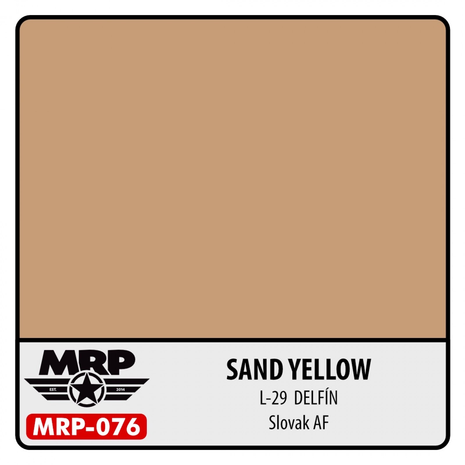 MRP-076 SAND YELLOW L-29 Delfín Slovak Air Force