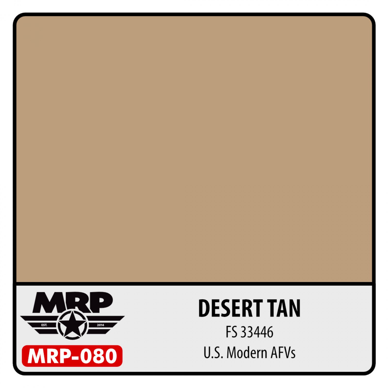 MRP-080 Desert Tan US MODERN AFVs FS33446