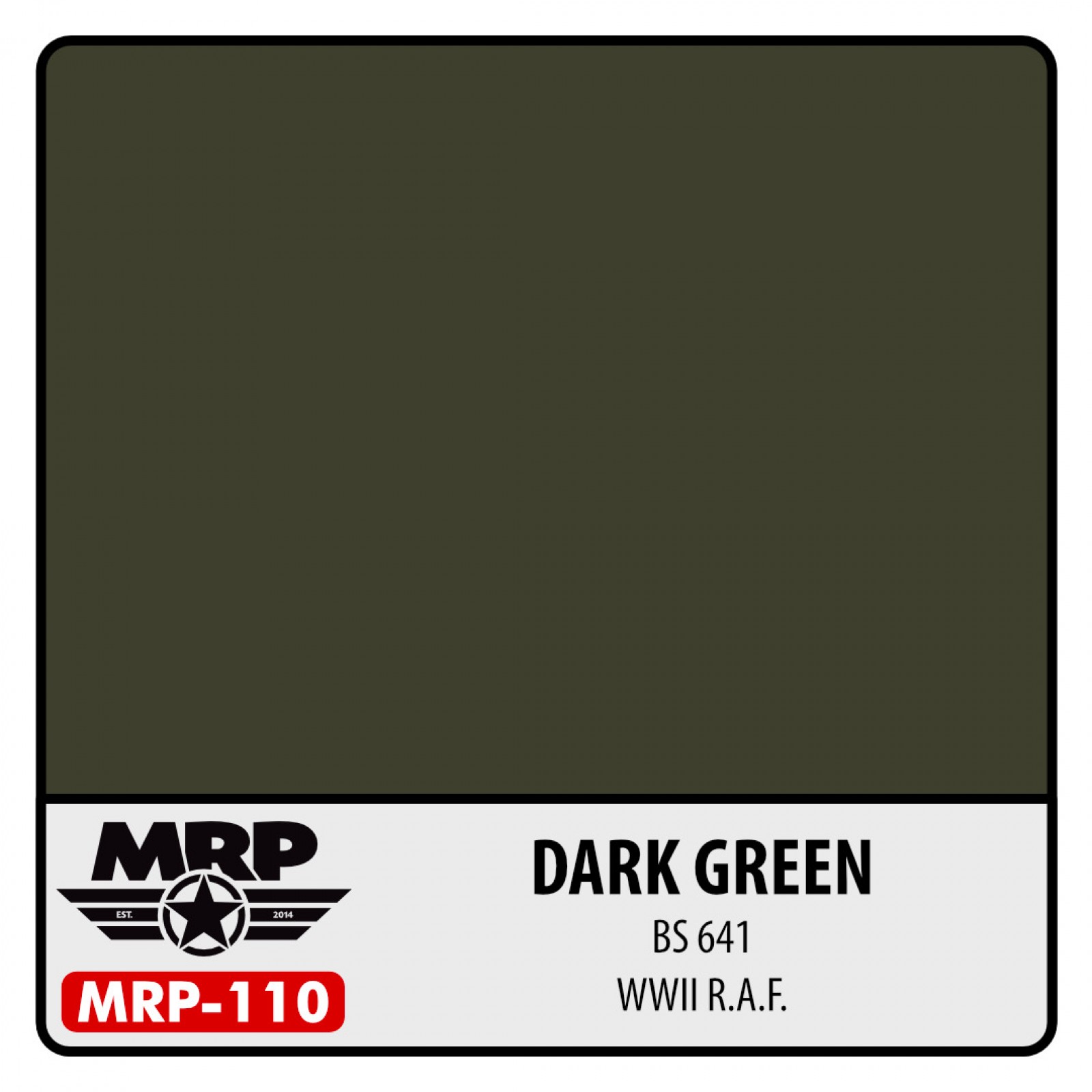 MRP-110 DARK GREEN BS 641 WWII R.A.F.