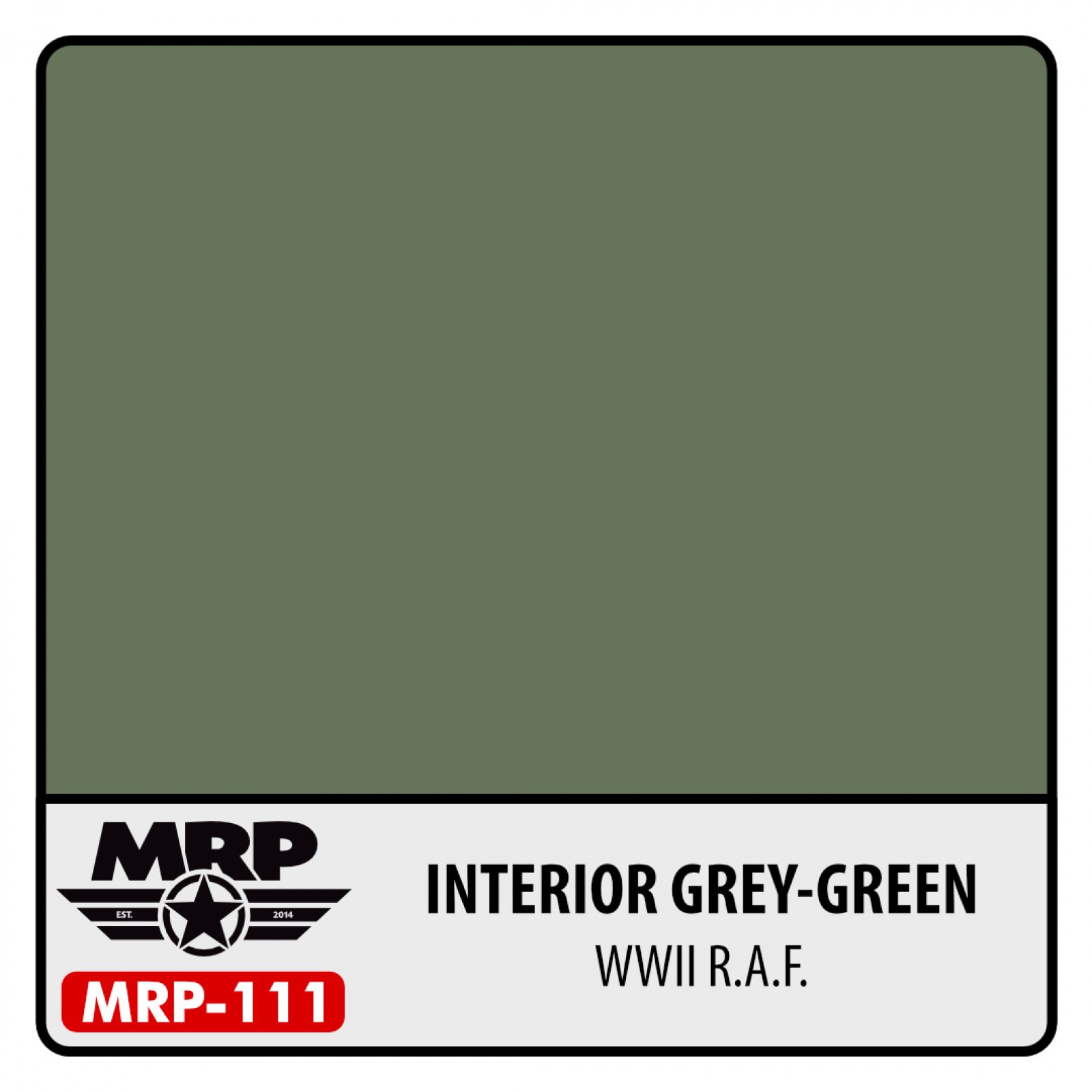MRP-111 INTERIOR GREY GREEN WWII R.A.F.