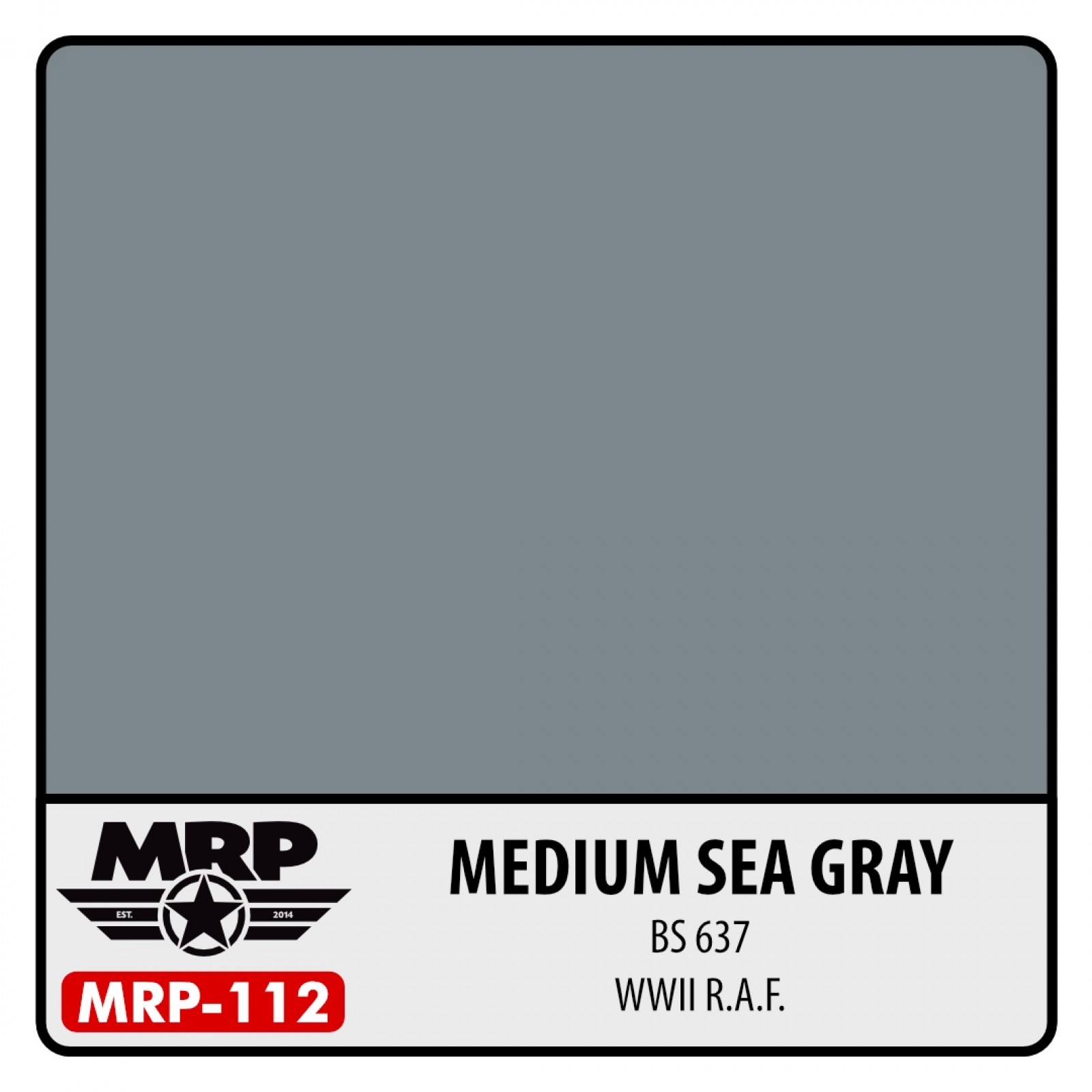 MRP-112 MEDIUM SEA GREY BS 637 WWII R.A.F.