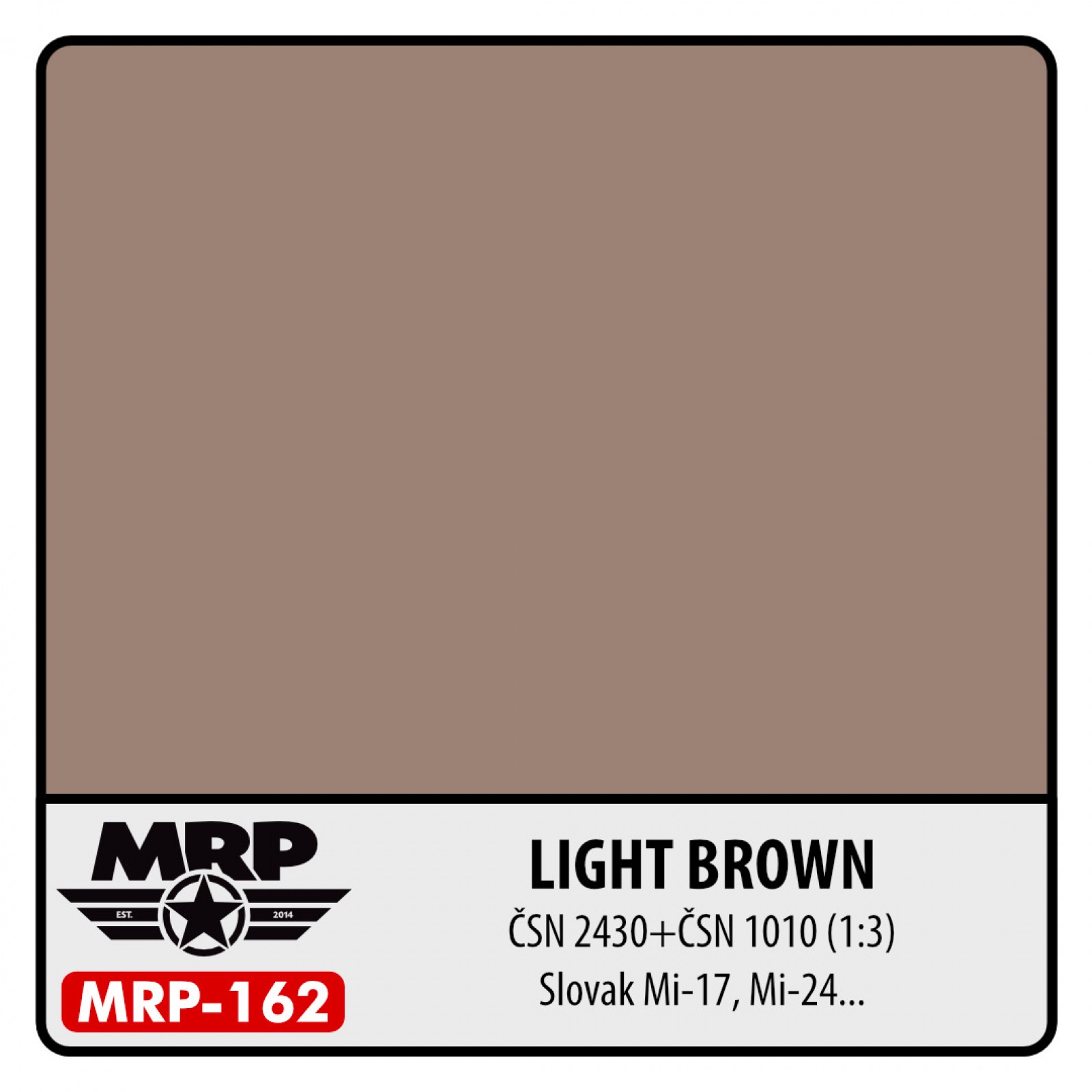 MRP-162 LIGHT BROWN ČSN 2430+ČSN 1010 (1:3) (Slovak Mi-17, Mi-24)