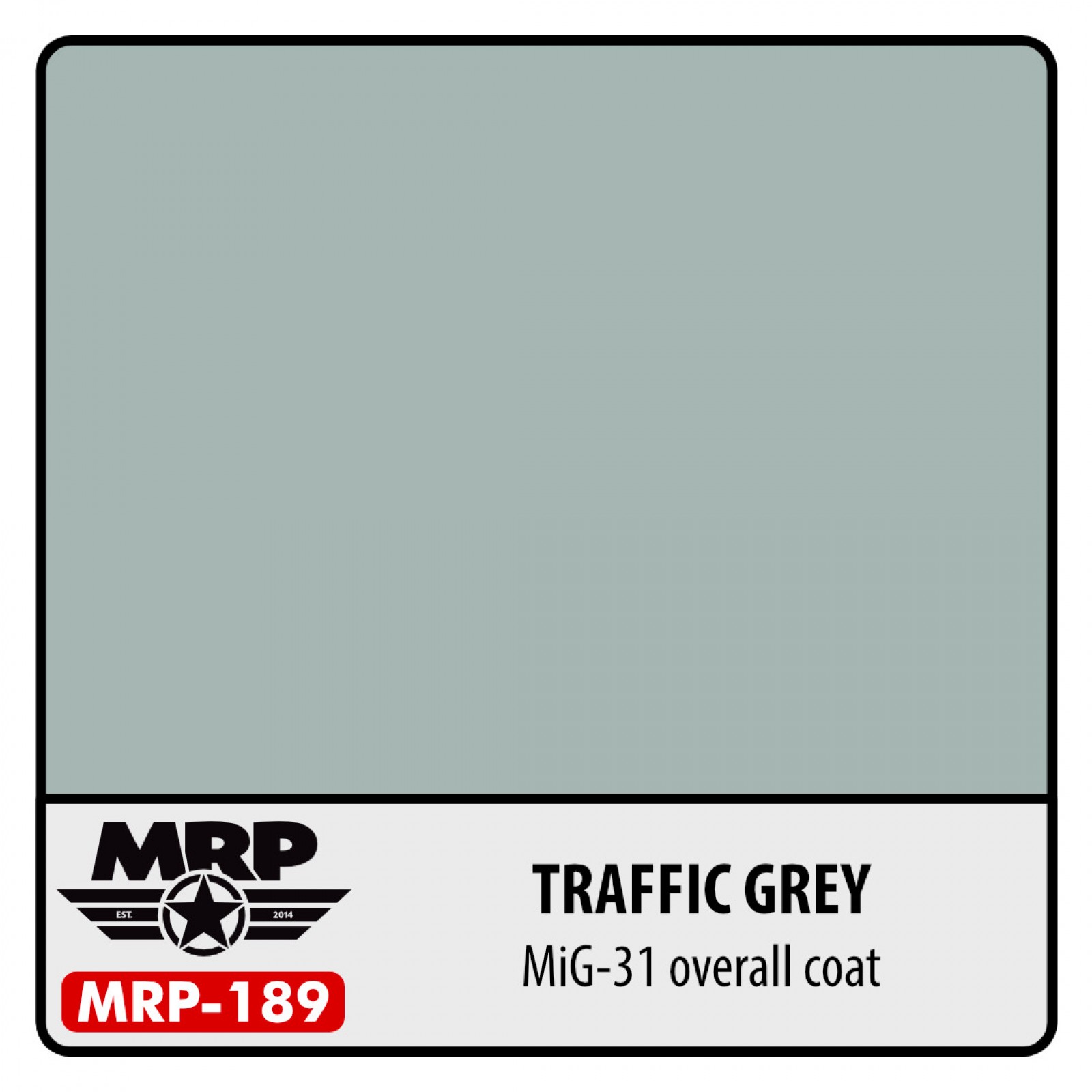 MRP-189 TRAFFIC GREY (Mig-31 Overall Coat)