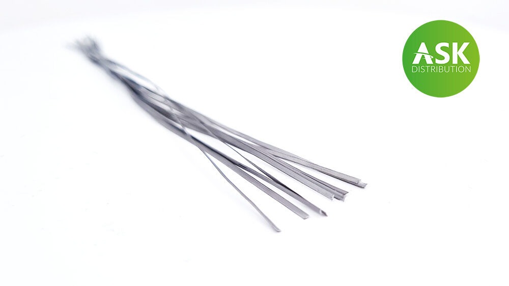 Lead Wire - Flat 0,2 x 1,0 mm x 140 mm (cca. 10 pcs)