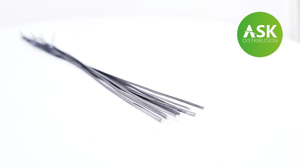 Lead Wire - Flat 0,4 x 1,0 mm x 140 mm (cca. 10 pcs)