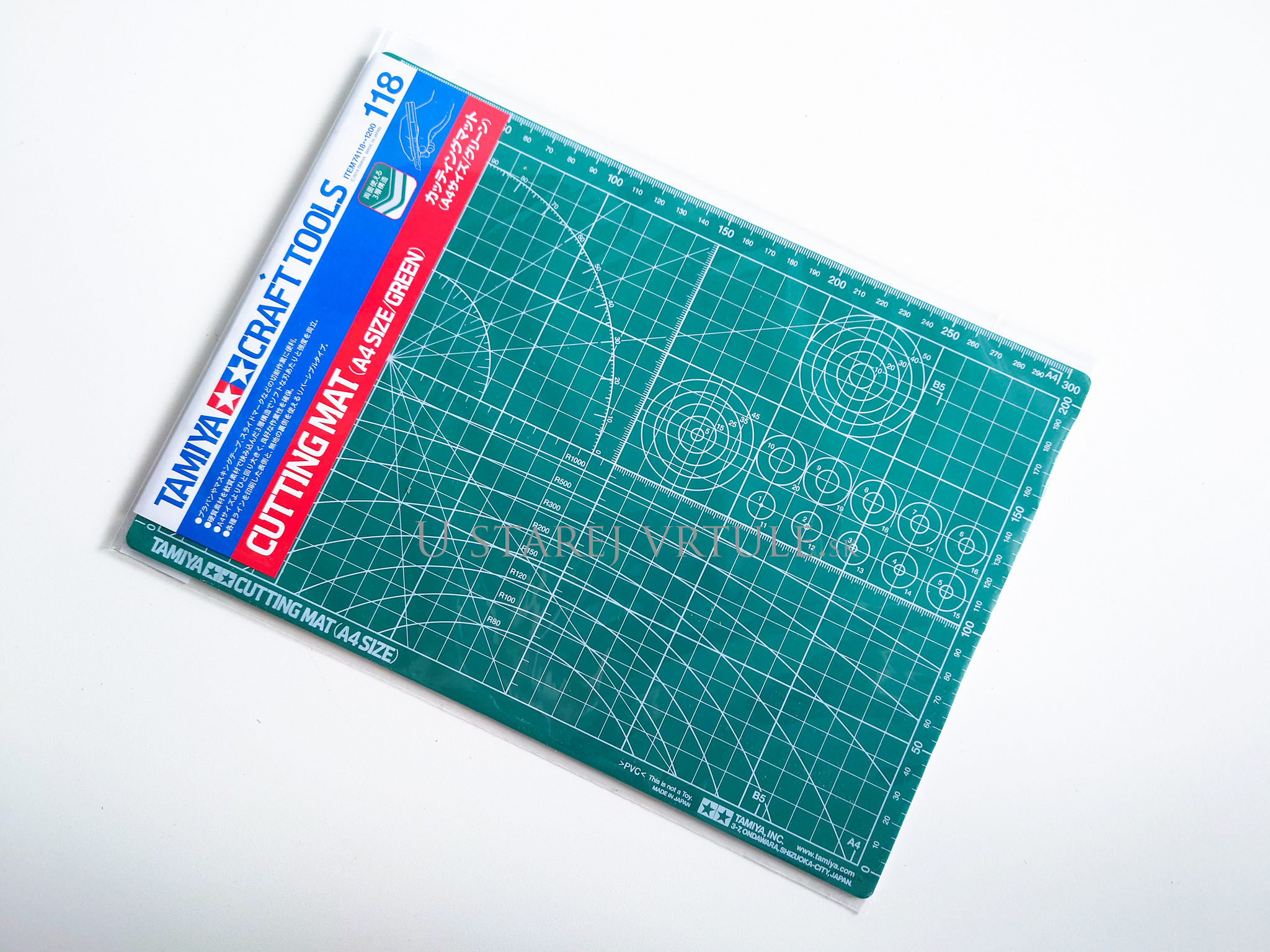 Tamiya Tamiya Cutting Mat (A4/Green)