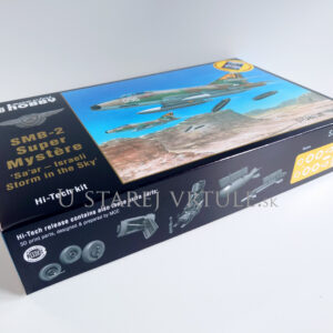 SMB-2 Super Mystère 'Sa'ar - Israeli Storm in the Sky' Hi-Tech Kit 1/48 + Book – Obrázok 3