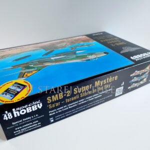 SMB-2 Super Mystère 'Sa'ar - Israeli Storm in the Sky' Hi-Tech Kit 1/48 + Book – Obrázok 4