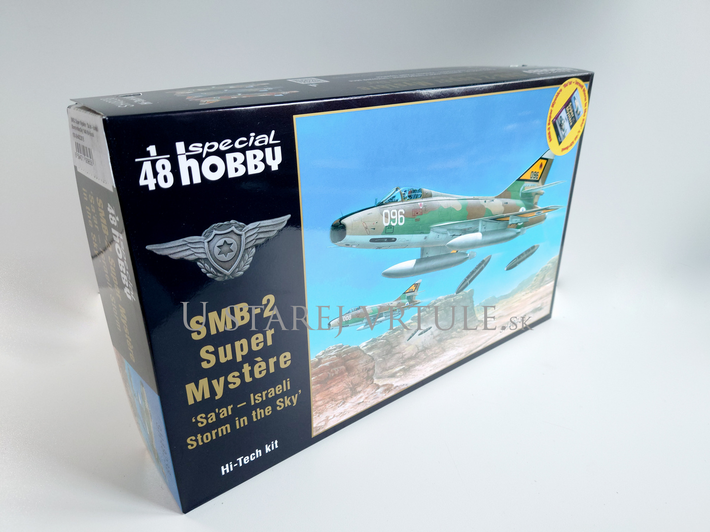 SMB-2 Super Mystère 'Sa'ar - Israeli Storm in the Sky' Hi-Tech Kit 1/48 + Book
