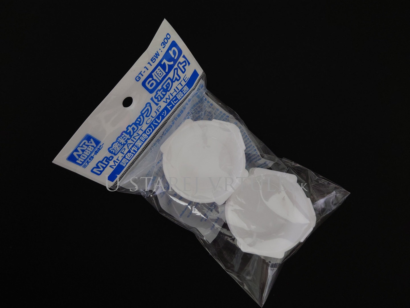 Mr.PAINT CUP WHITE (6pcs)