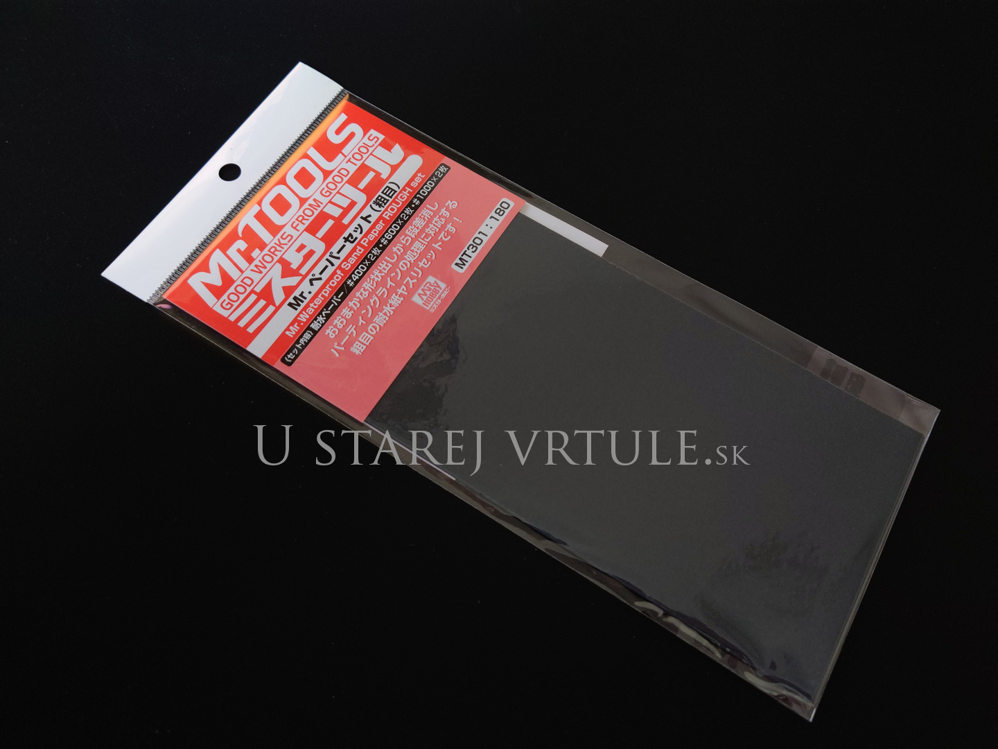 MR.WATERPROOF SAND PAPER SET ROUGH (6pcs)