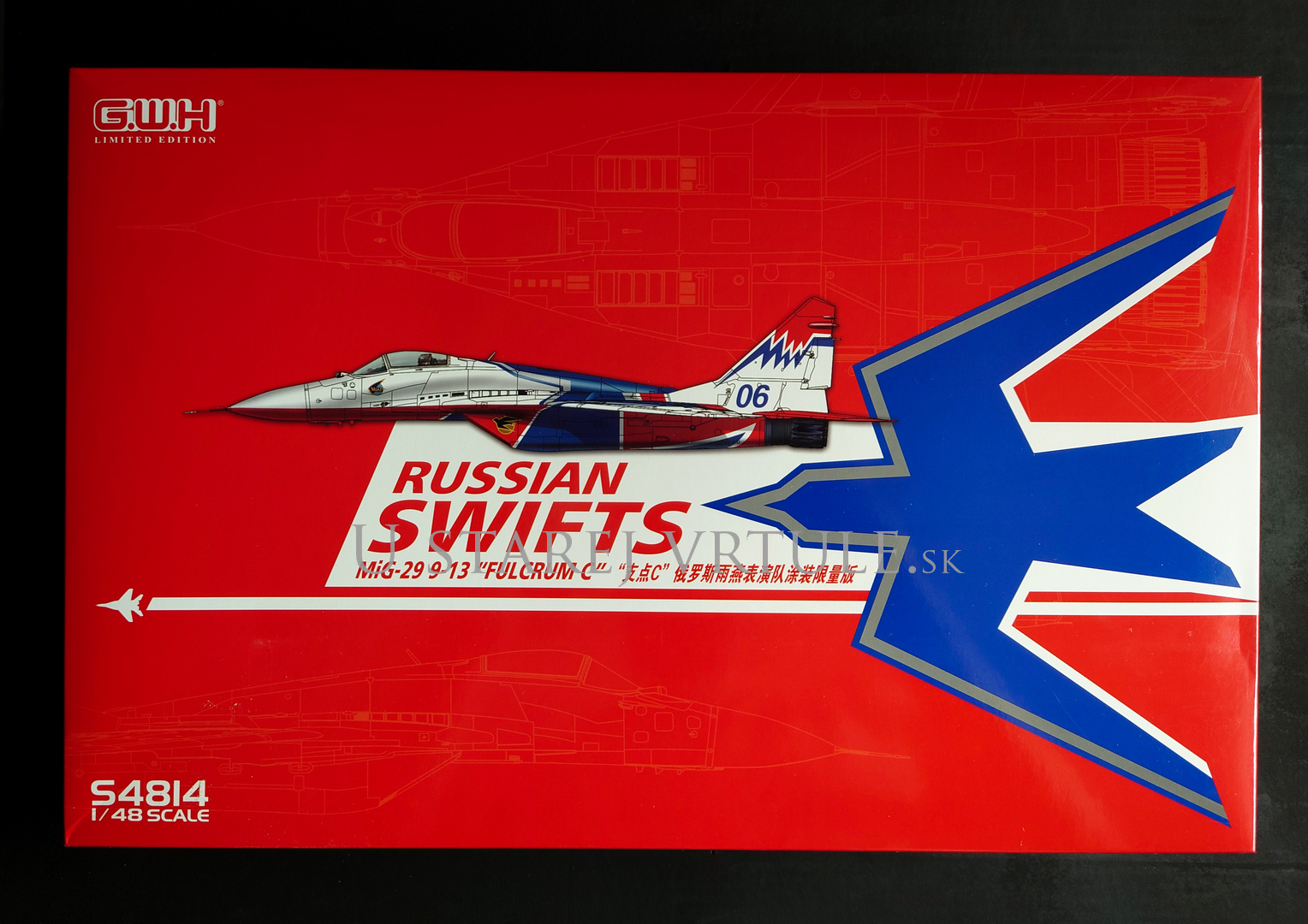 Russian Swifts MiG-29 9-13 "Fulcrum-C" 1/48 – Obrázok 3