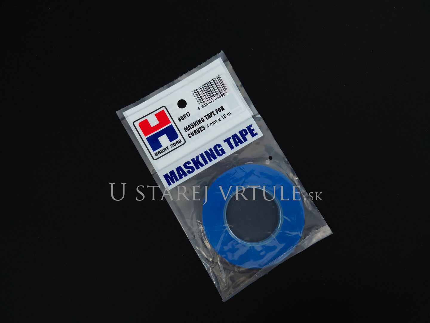 Hobby 2000 80017 Masking Tape For Curves 4mm x 18m