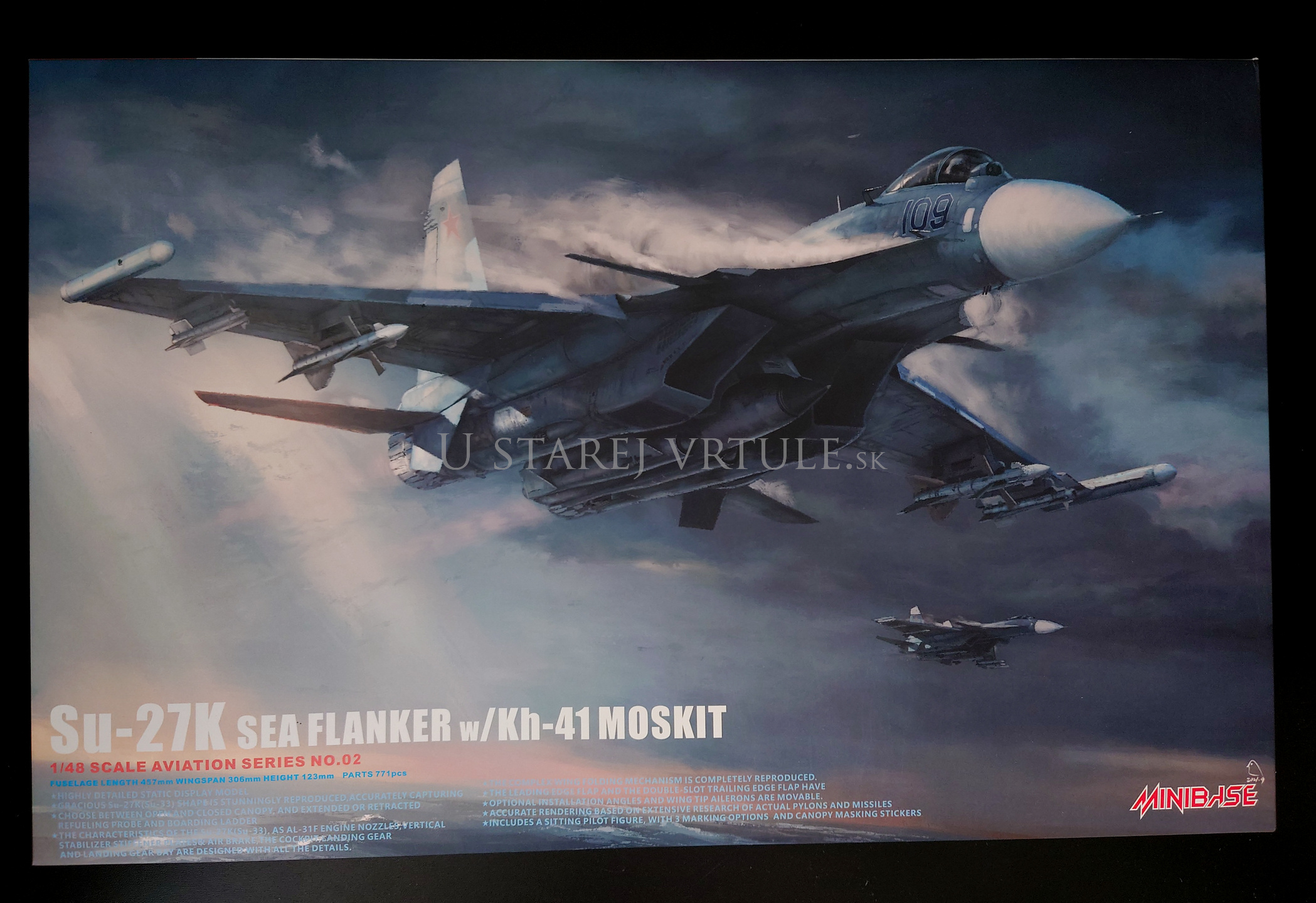 Su-27K Sea Flanker w/ Kh-41 Moskit 1/48