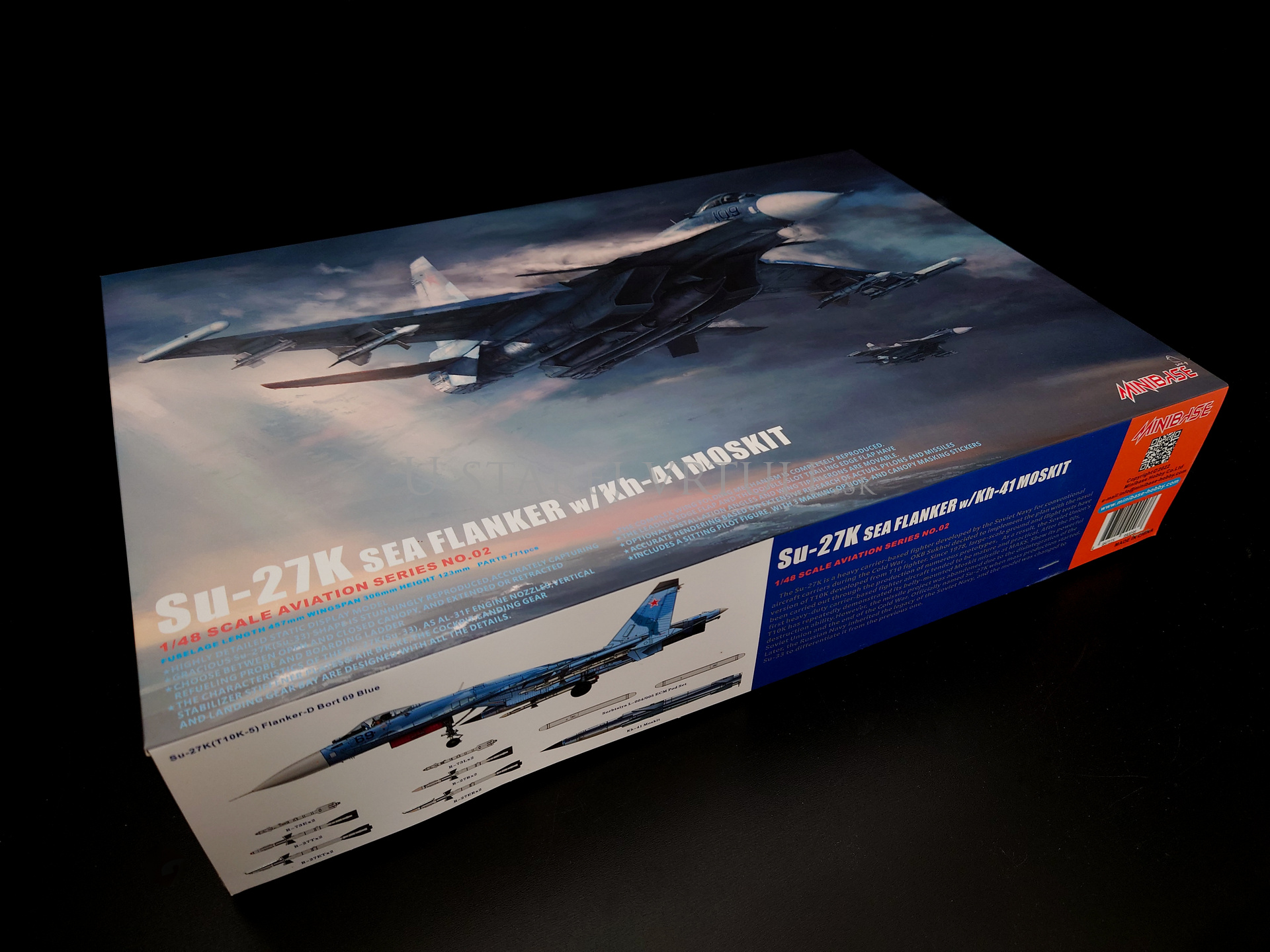 Su-27K Sea Flanker w/ Kh-41 Moskit 1/48