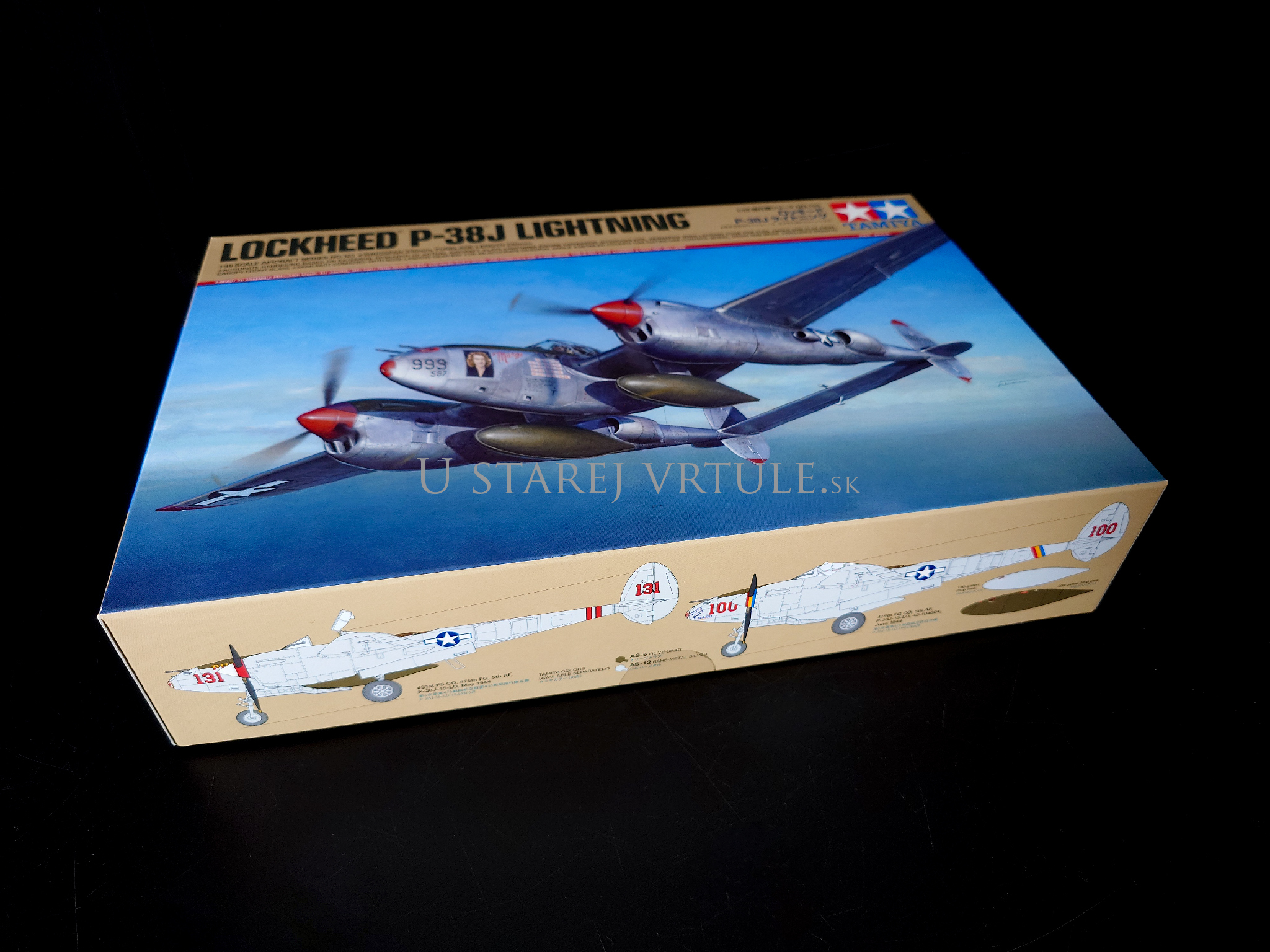 Lockheed P-38J Lightning 1/48 – Obrázok 3