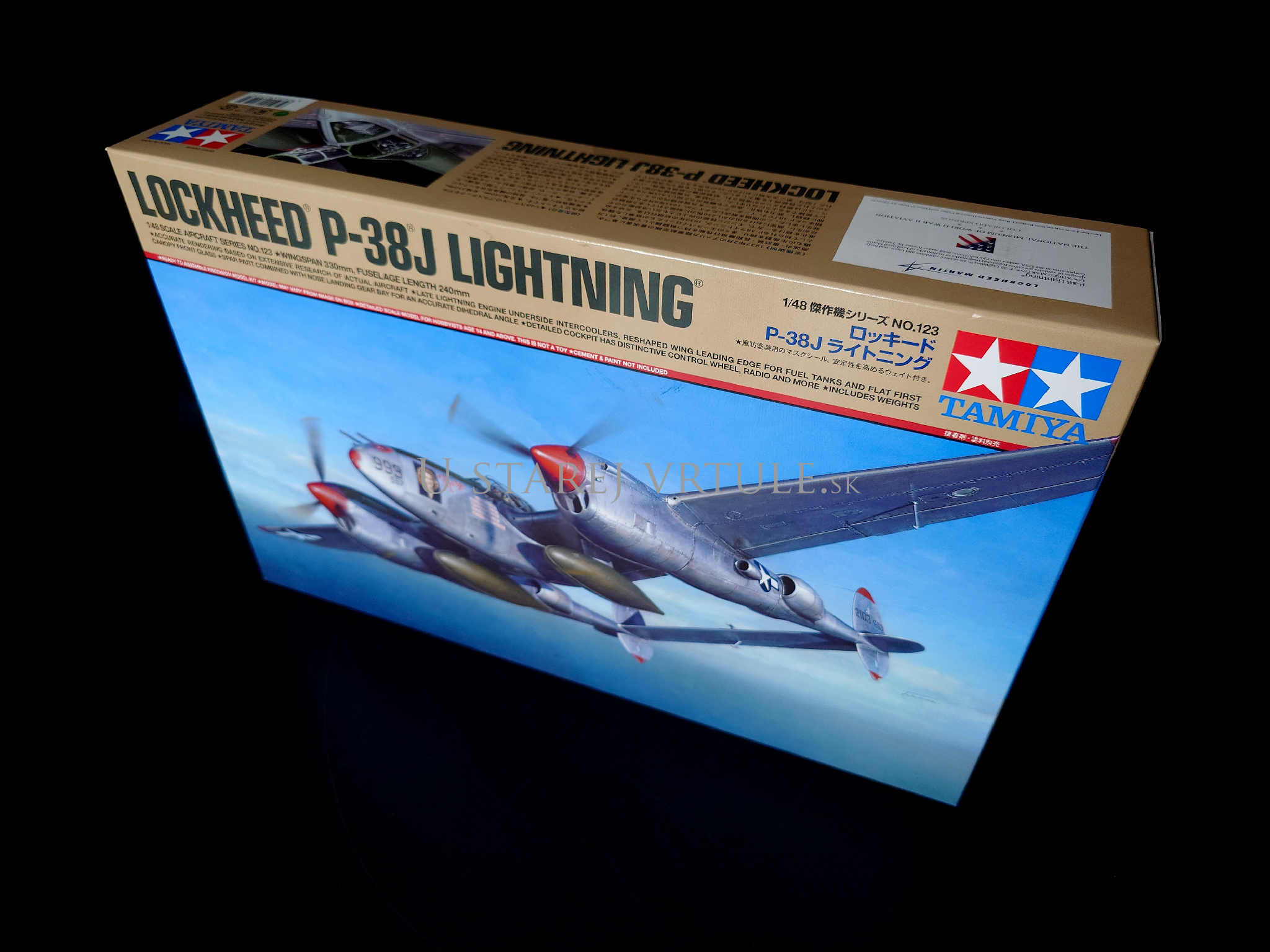 Lockheed P-38J Lightning 1/48 – Obrázok 5
