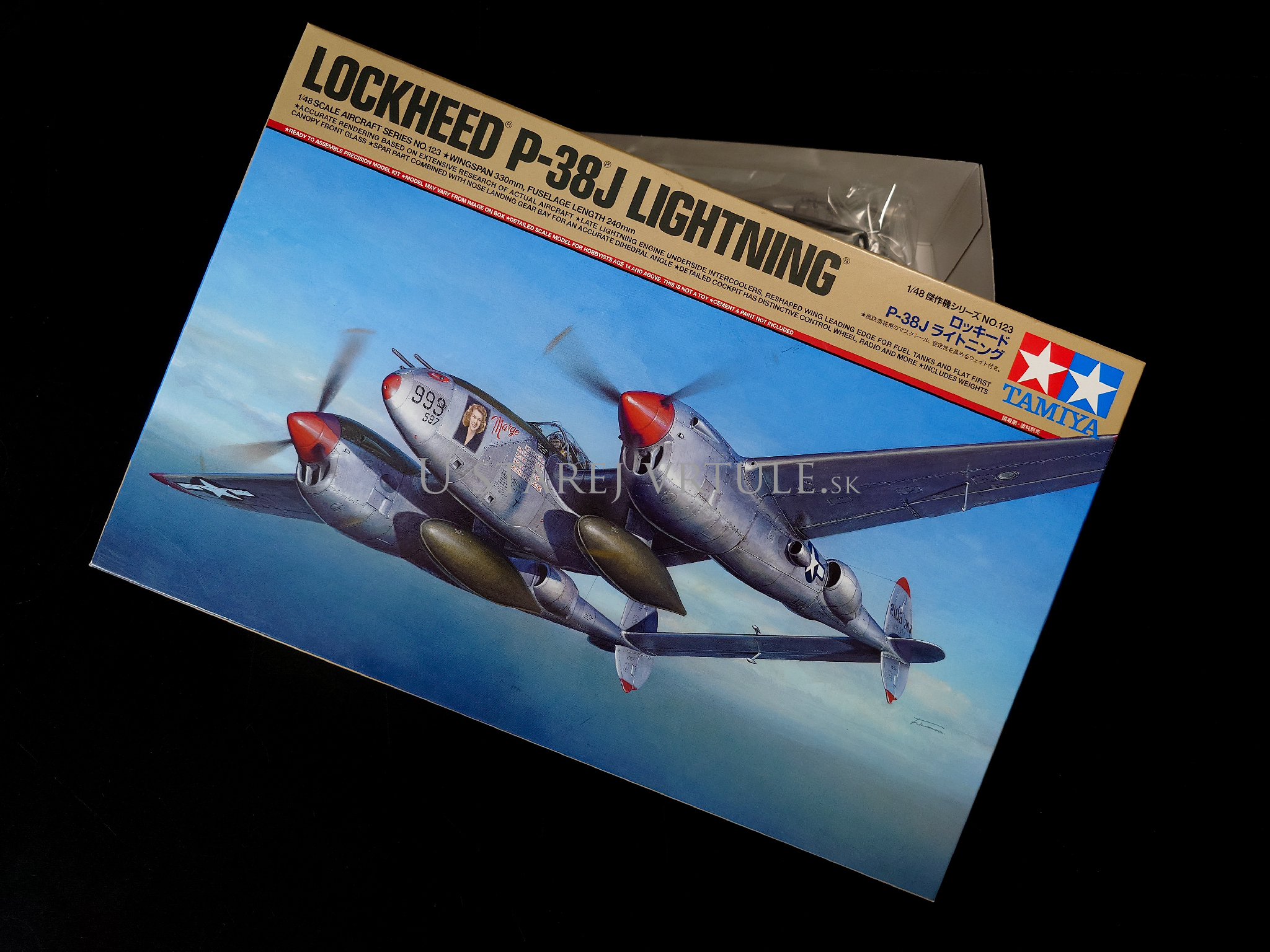 Lockheed P-38J Lightning 1/48 – Obrázok 1