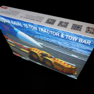 Russian Naval 10-ton Tractor & Tow Bar 1/48 – Obrázok 4