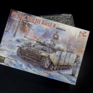 Pz.Bef.Wg.III Ausf.K 2in1 w/Schürzen 1/35 – Obrázok 1