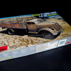 GERMAN 3T CARGO TRUCK 3,6-36S MID PROD. PMQ600-TYPE 1/35 – Obrázok 3
