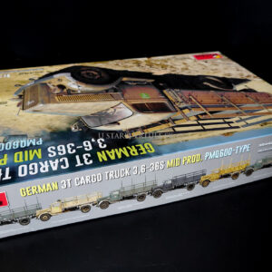 GERMAN 3T CARGO TRUCK 3,6-36S MID PROD. PMQ600-TYPE 1/35 – Obrázok 4