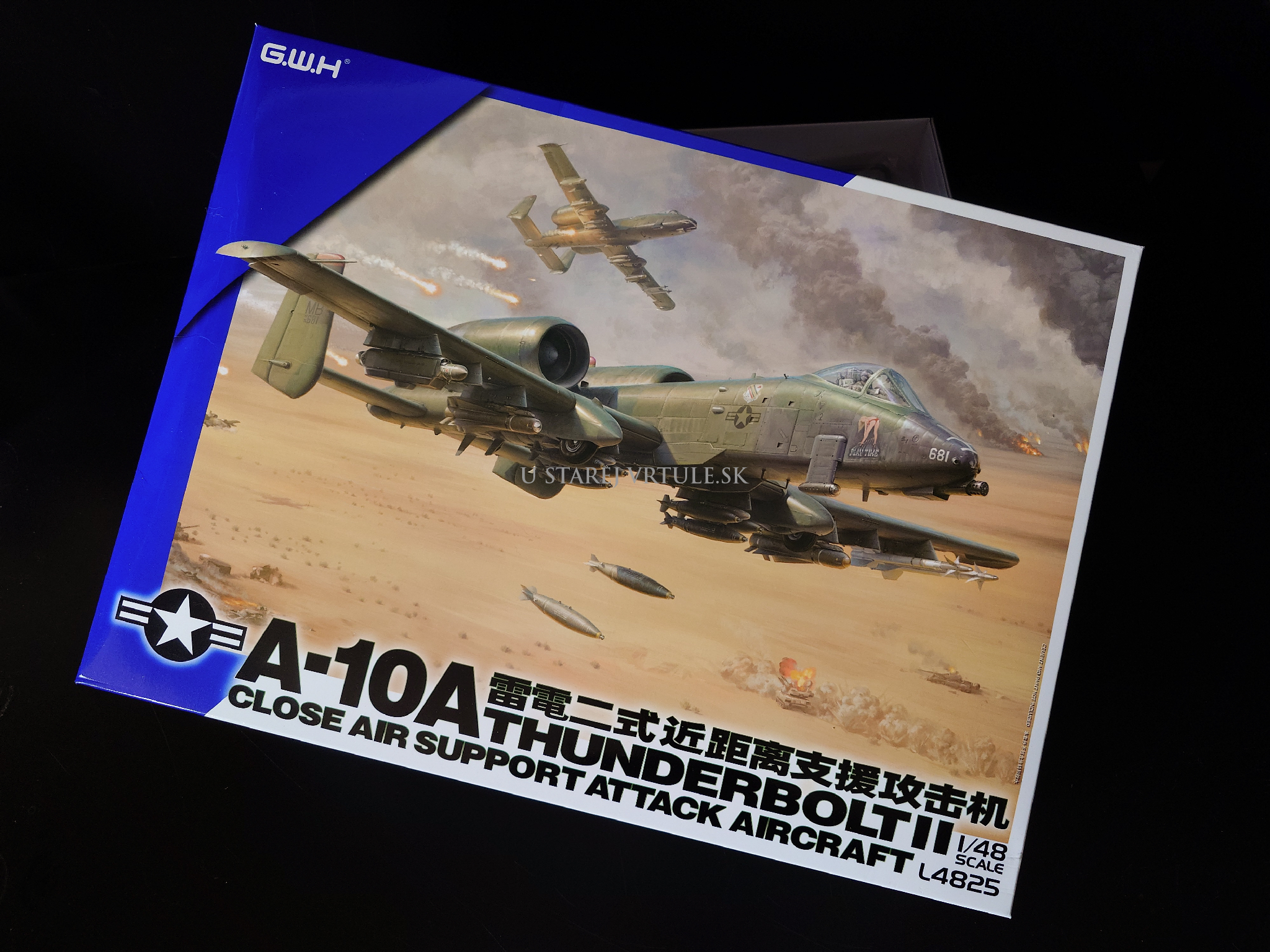 A-10A Thunderbolt II Close Air Support Attack Aircraft 1/48
