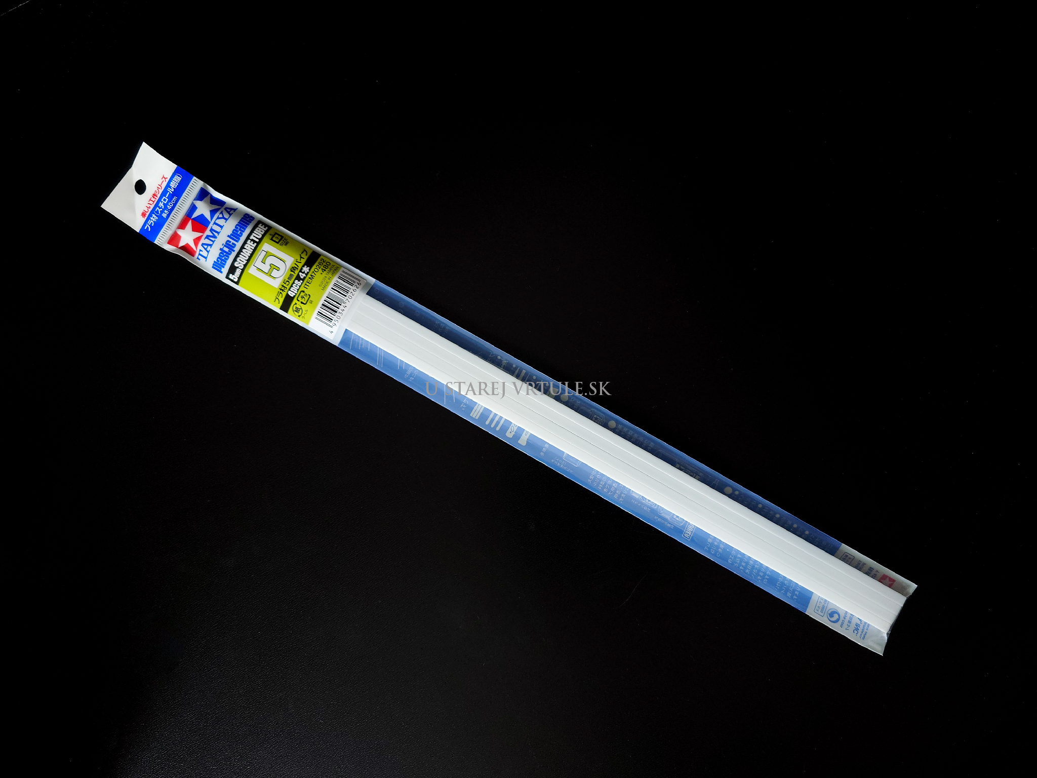 Plastic Beams 5mm SQUARE TUBE (4pcs.)