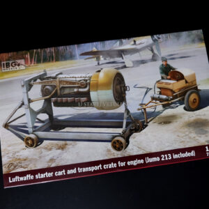 Luftwaffe Starter car & Transport Crate for engine (Jumo 213 included) 1/72 – Obrázok 2