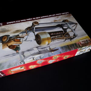 Luftwaffe Starter car & Transport Crate for engine (Jumo 213 included) 1/72 – Obrázok 4