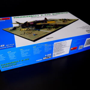 Thunderbolt P-47D Bubbletop WITH BASE & ACCESSORIES BIG SET 1/48 – Obrázok 3