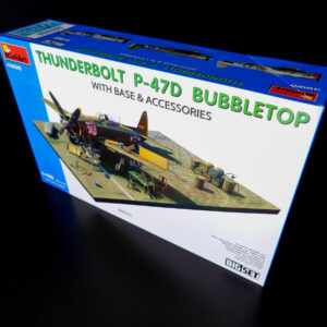 Thunderbolt P-47D Bubbletop WITH BASE & ACCESSORIES BIG SET 1/48 – Obrázok 5