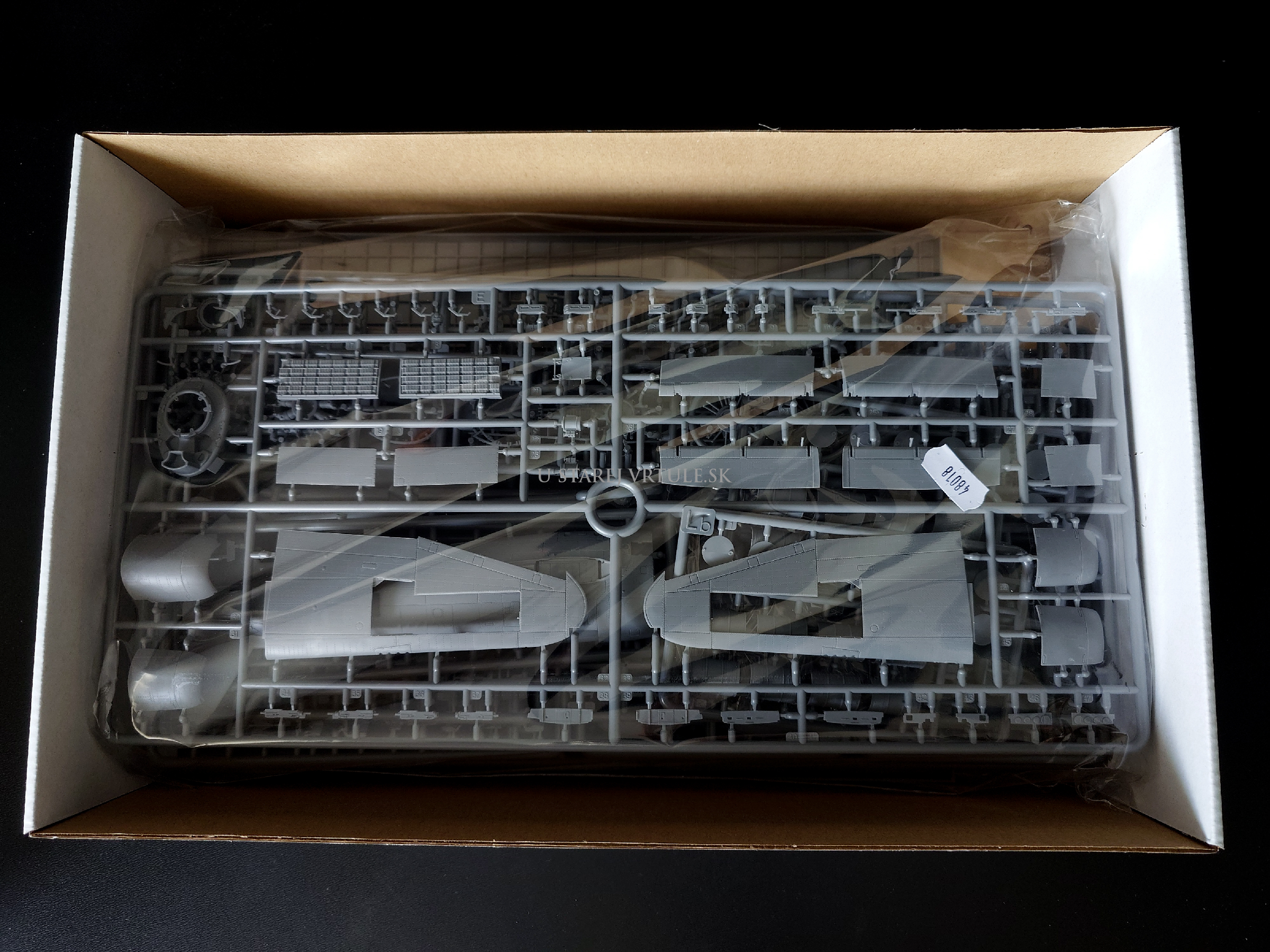 Thunderbolt P-47D Bubbletop WITH BASE & ACCESSORIES BIG SET 1/48