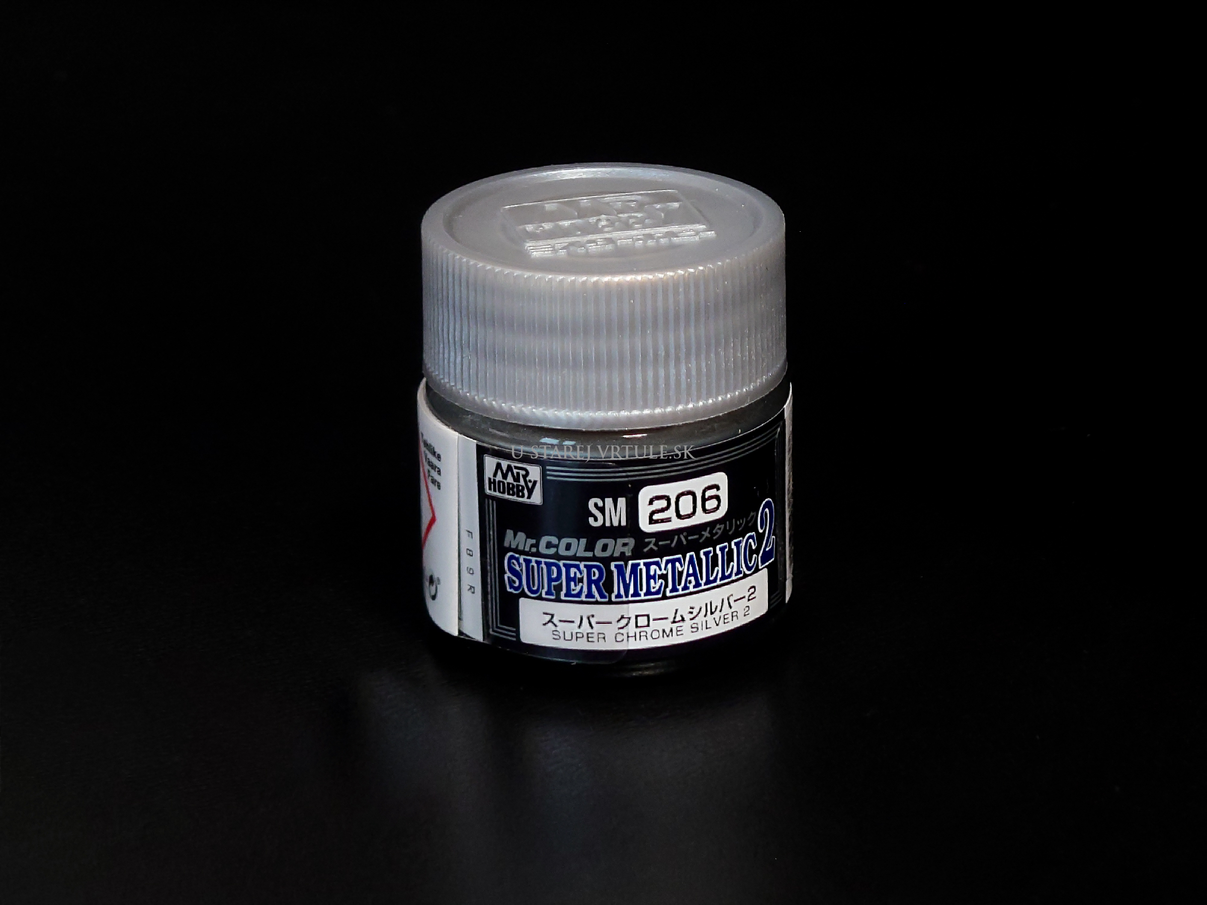 Mr.Color Super Mettalic 2 SUPER CHROME SILVER 2 (SM206)
