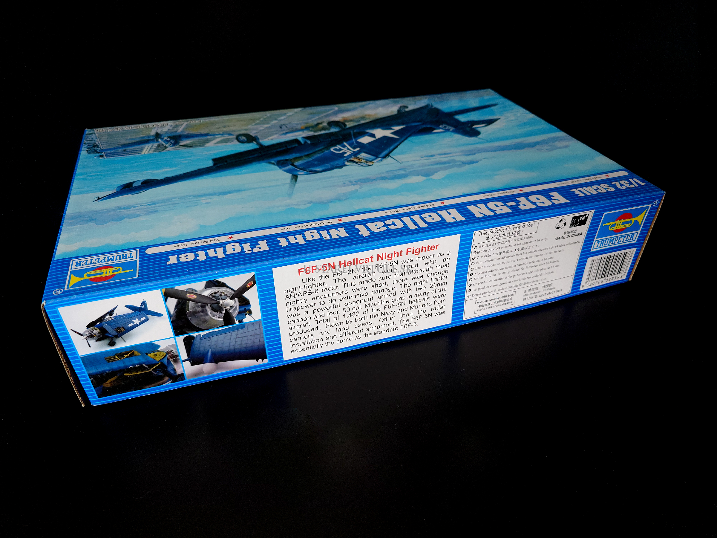 F6F-5N Hellcat Night Fighter 1/32 - rozbalený