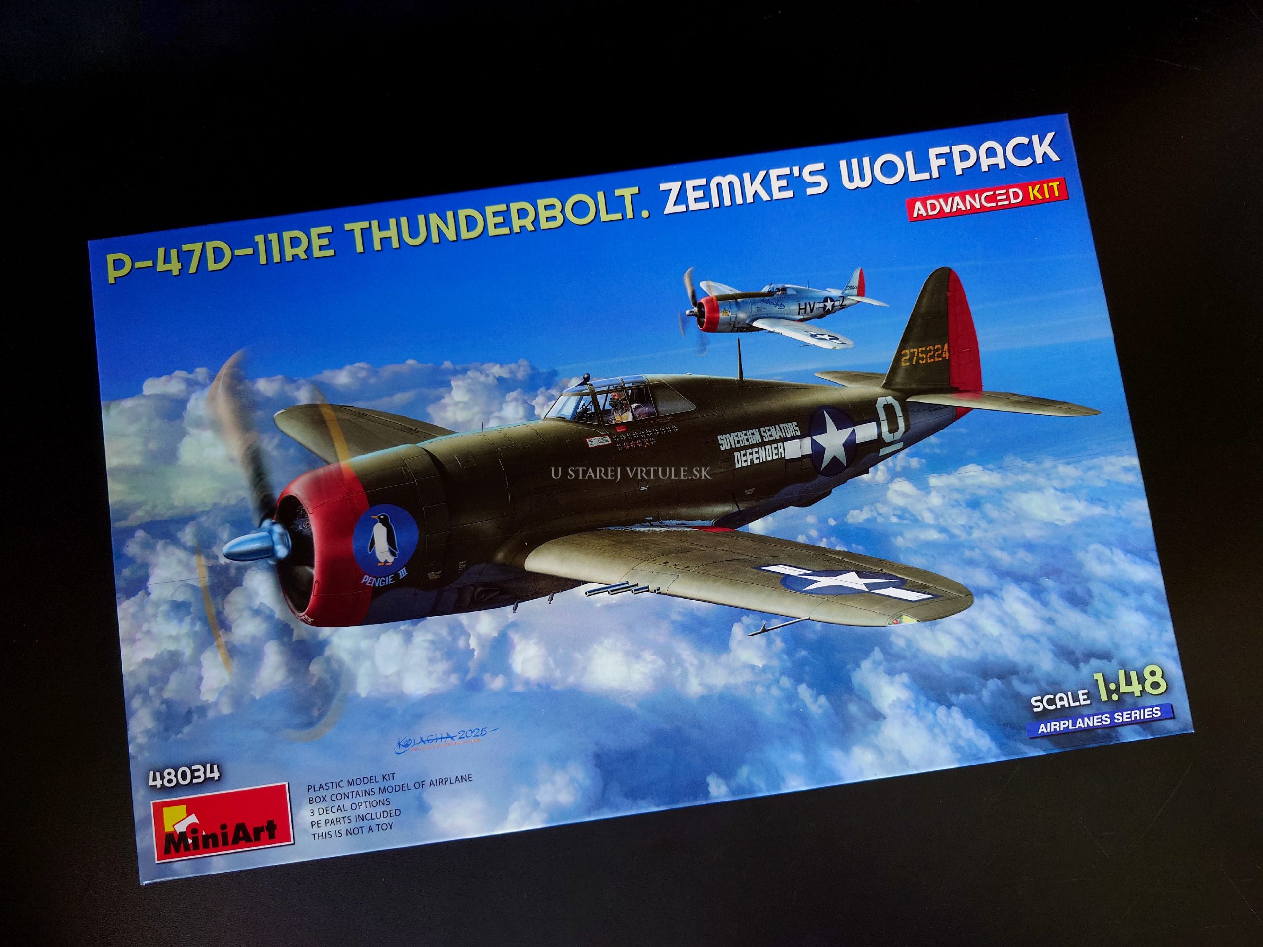 P-47D-11RE Thunderbolt Zemke’s Wolfpack Advanced Kit 1/48 – Obrázok 2