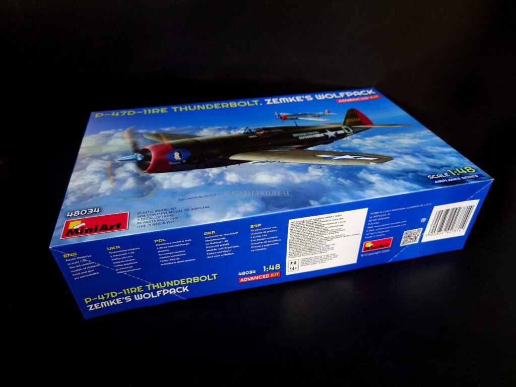 P-47D-11RE Thunderbolt Zemke’s Wolfpack Advanced Kit 1/48