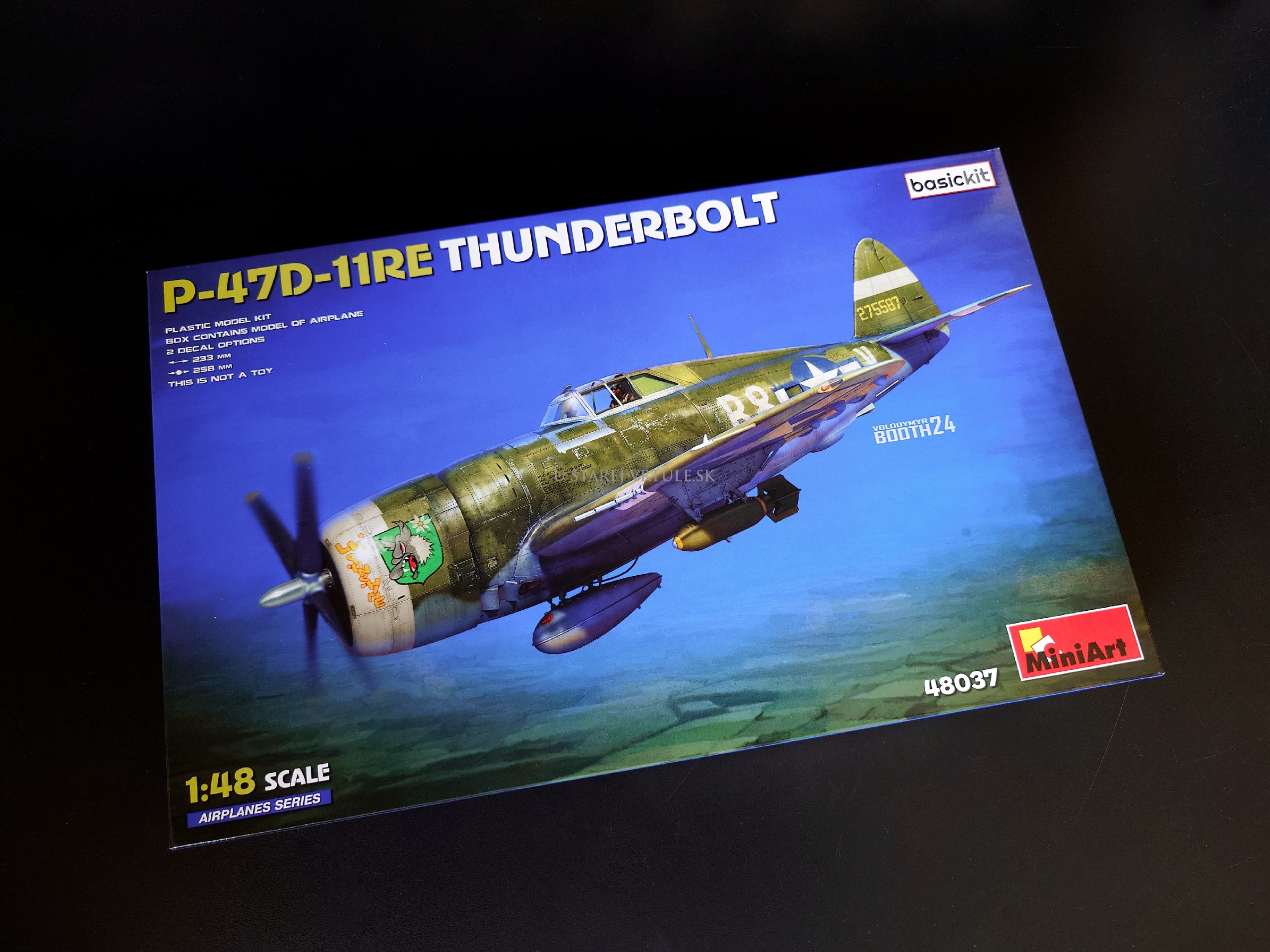P-47D-11RE Razorback Basic Kit 1/48