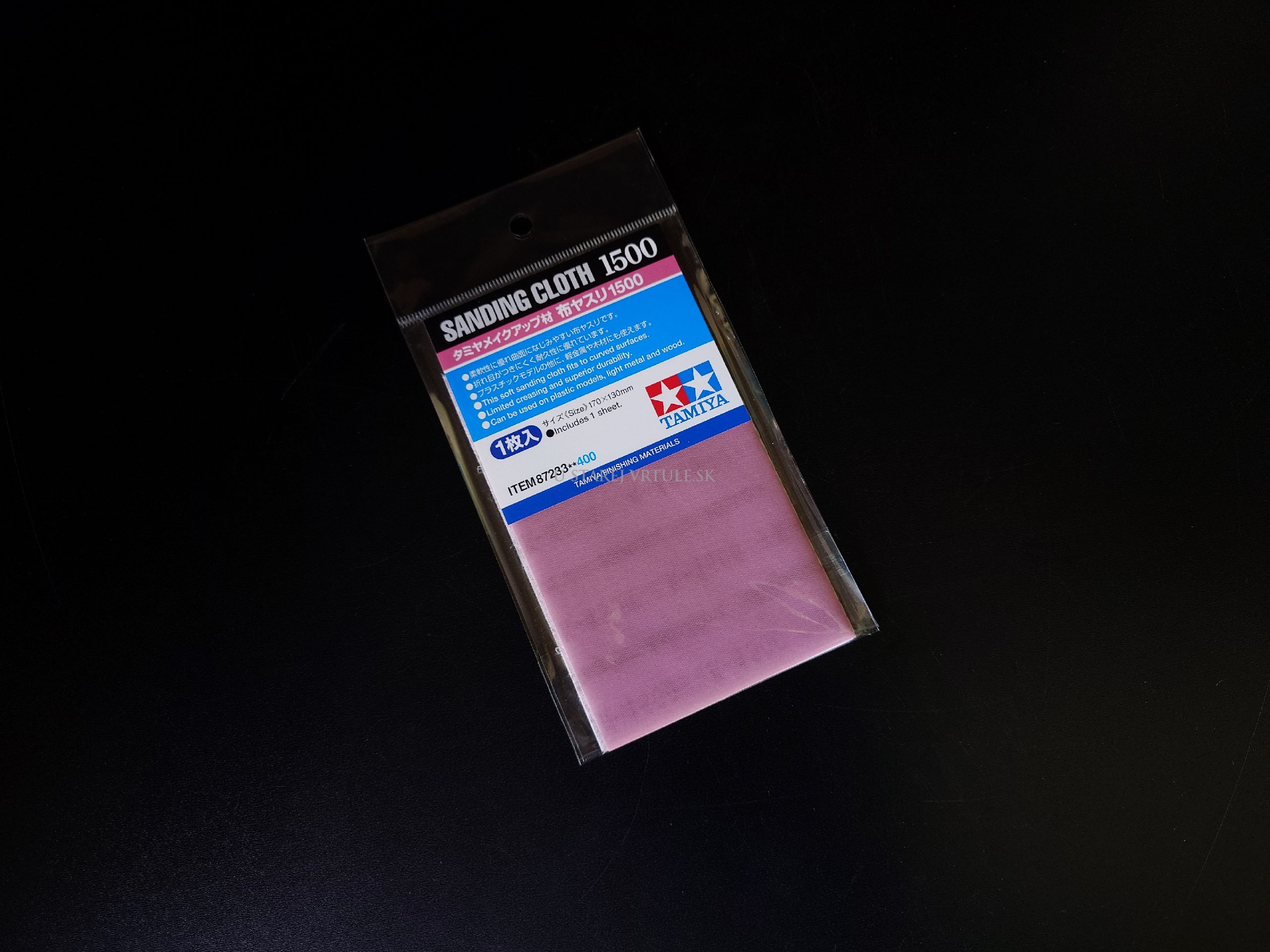 Tamiya SANDING CLOTH #1500