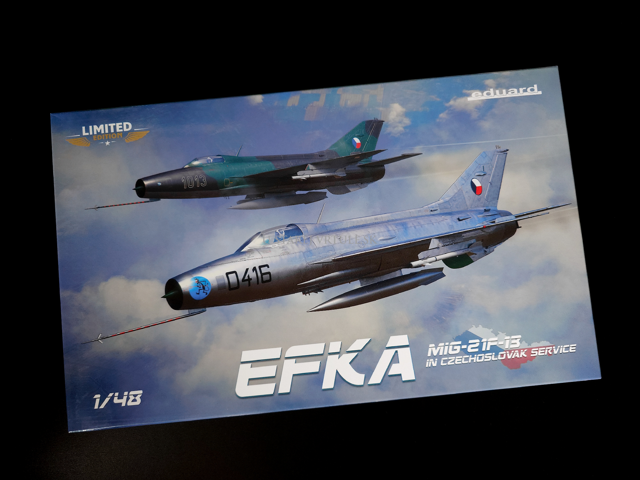 MIG-21F-13 in Czechoslovak service 1/48 LIMITED