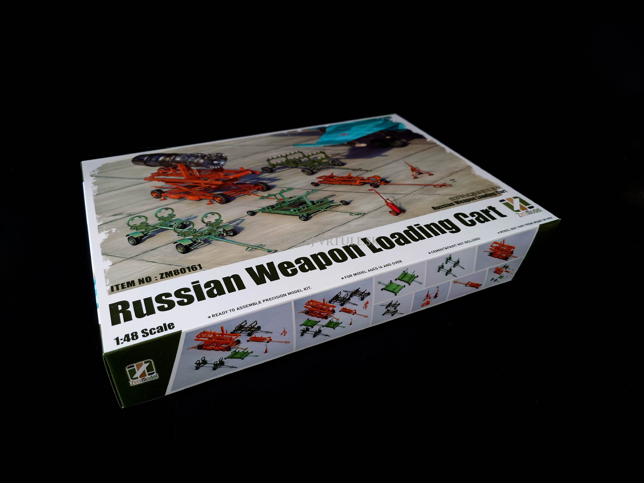 Russian Weapon Loading Cart 1/48