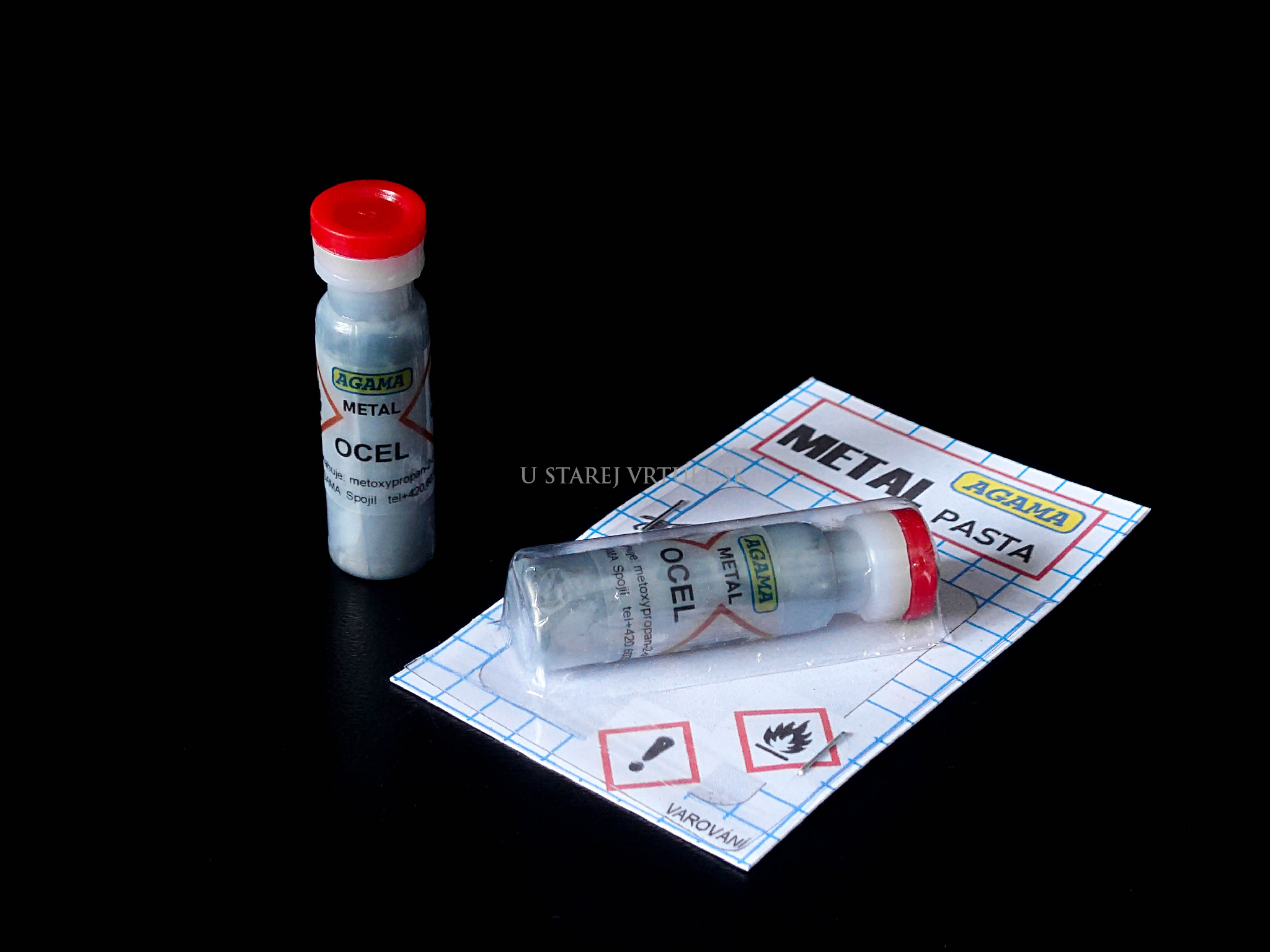 Agama Metallic Paste 3ml - STEEL