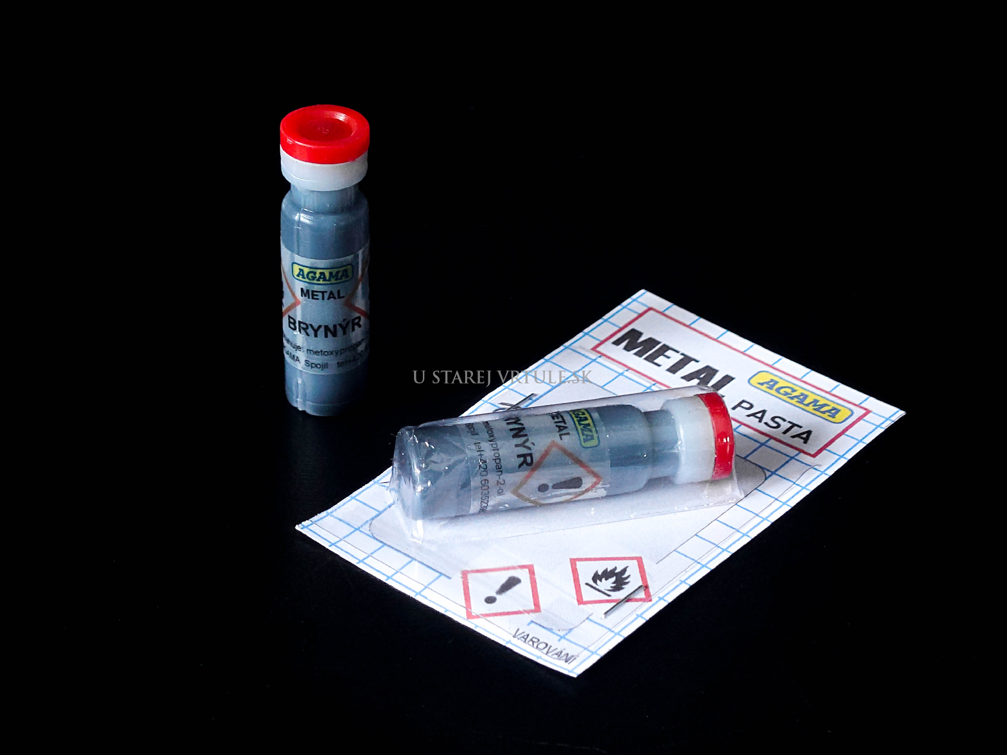 Agama Metallic Paste 3ml - BROWNED METAL
