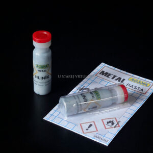 Agama Metallic Paste 3ml - ALUMINIUM – Obrázok 1