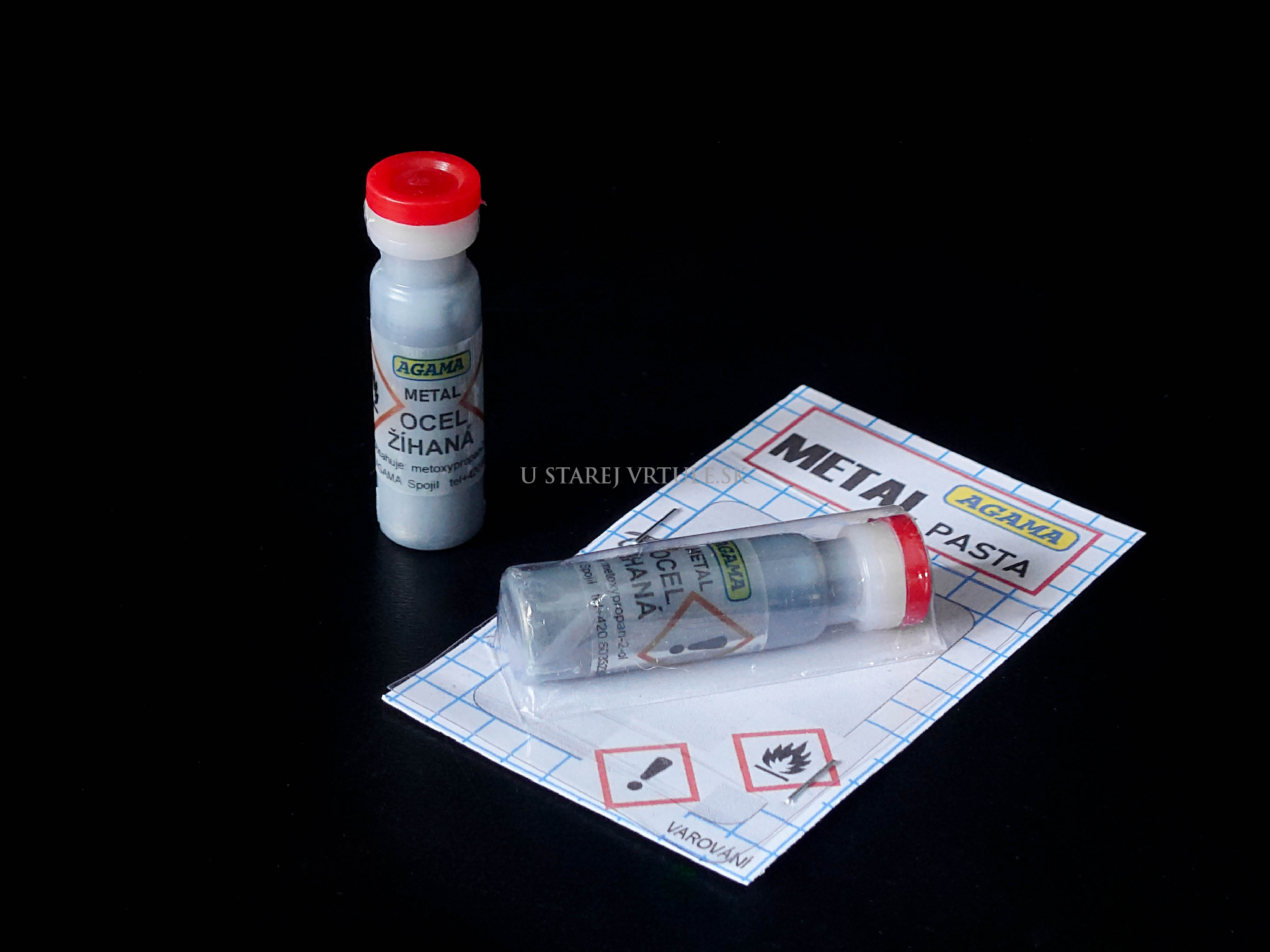 Agama Metallic Paste 3ml - ANNEALED STEEL