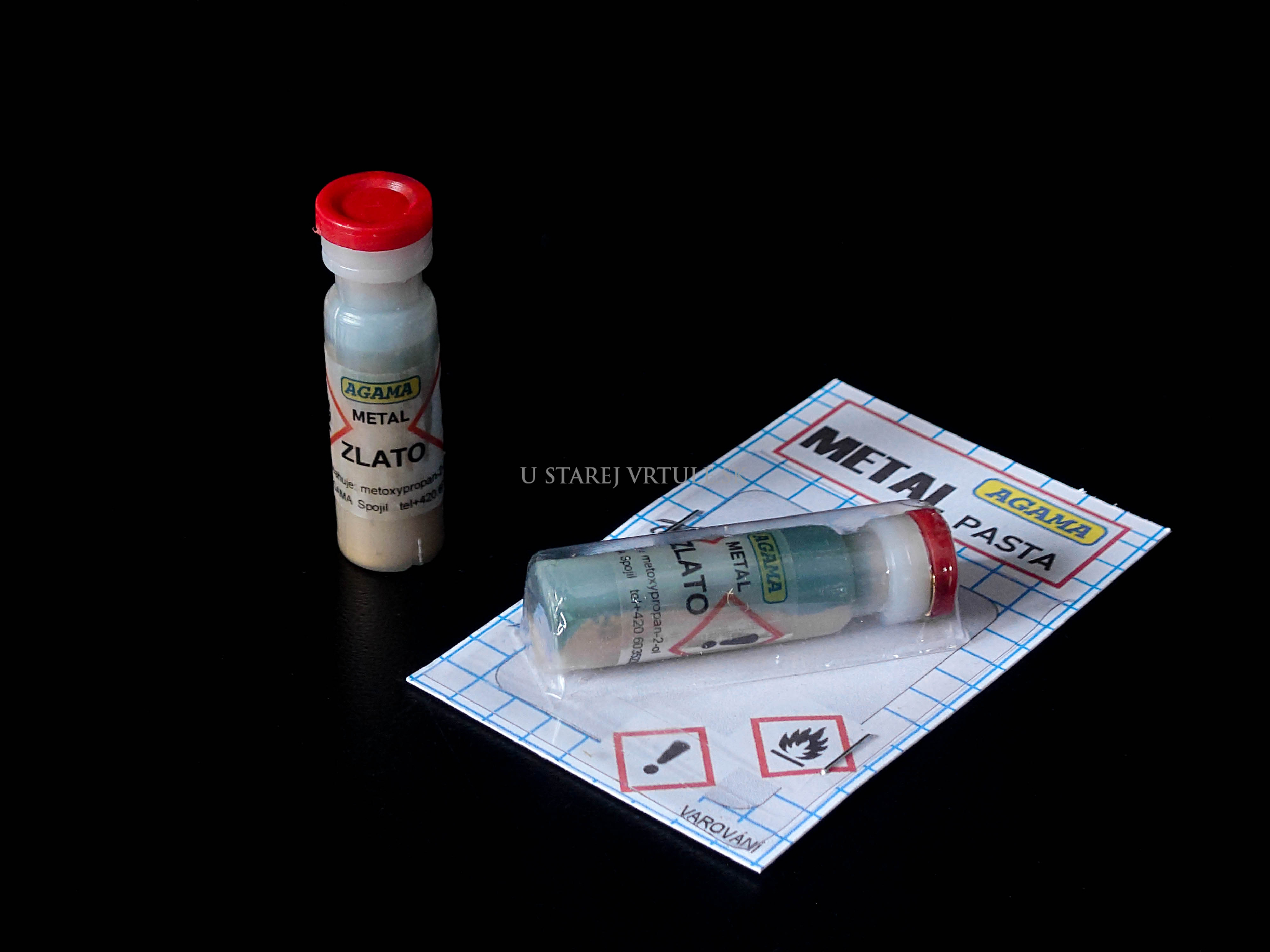 Agama Metallic Paste 3ml - GOLD