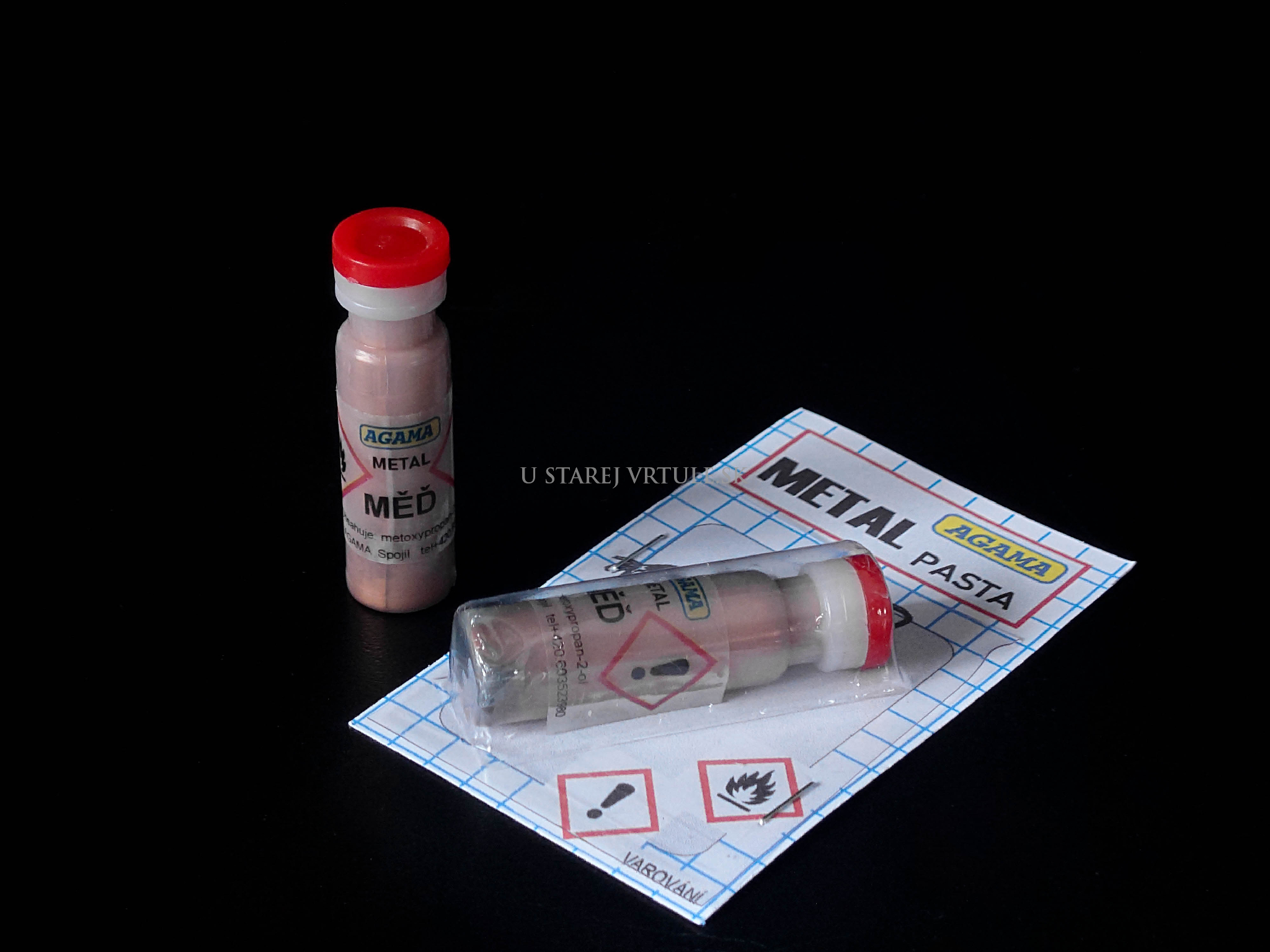 Agama Metallic Paste 3ml - COPPER